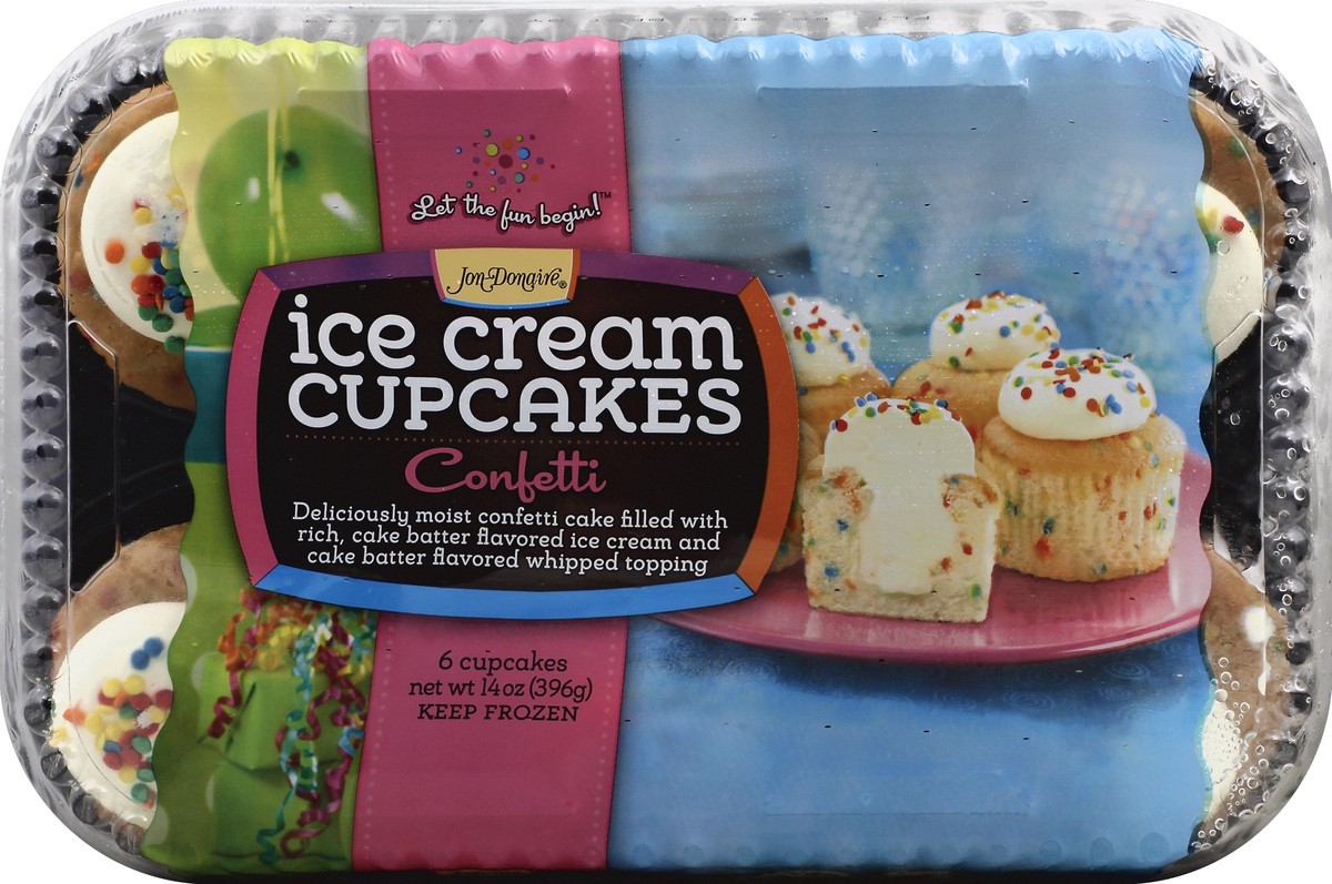 slide 2 of 4, Rich's Confetti Ice Cream Cupcakes, 1 ct