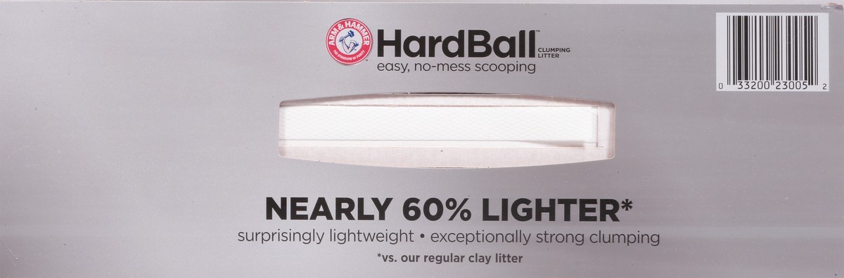slide 8 of 12, ARM & HAMMER Hardball Lightweight Cat Litter, Multi-Cat Clumping Litter, No-Mess Scooping, 7 lb, 7 lb