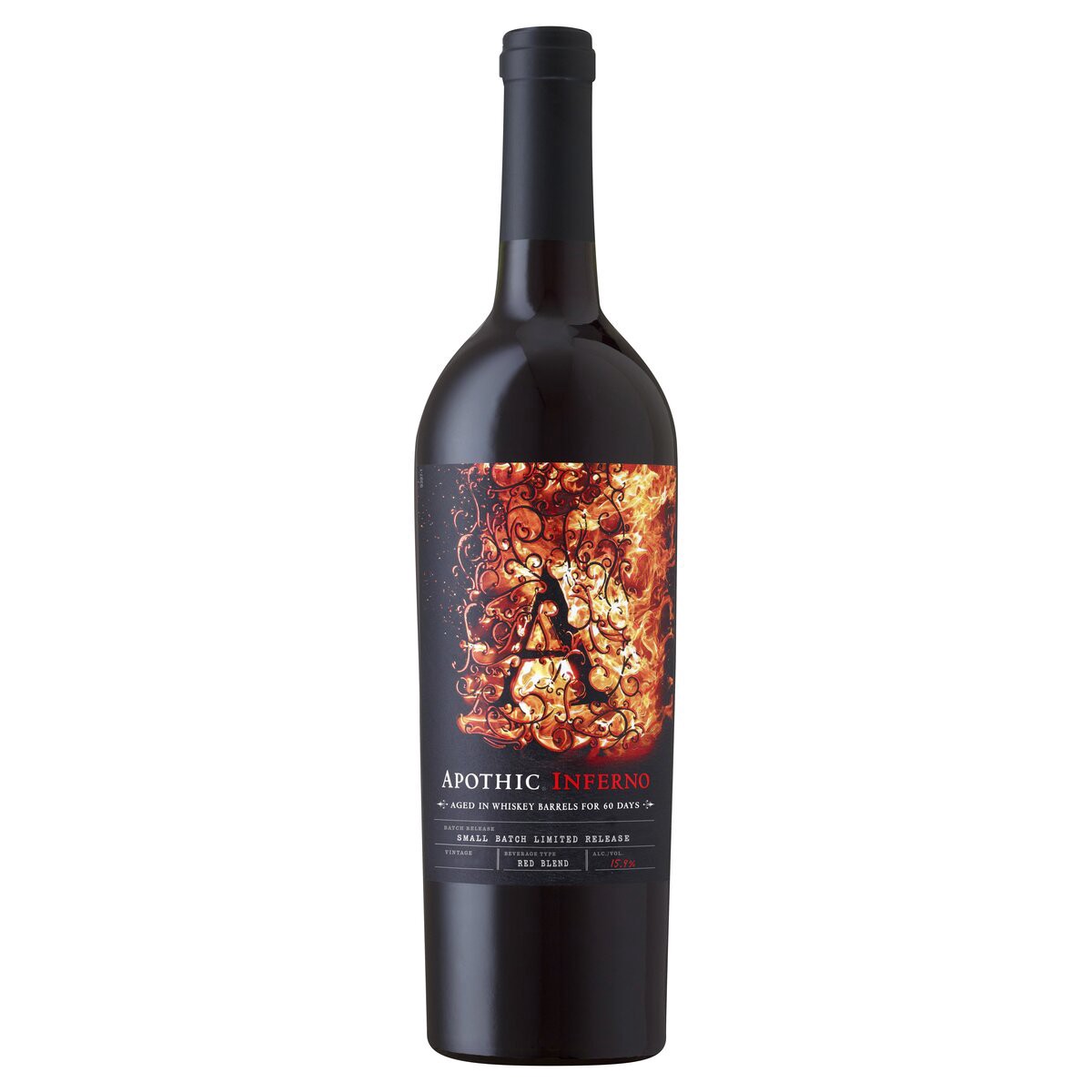 slide 3 of 3, Apothic Inferno Red Blend Red Wine, 750 ml