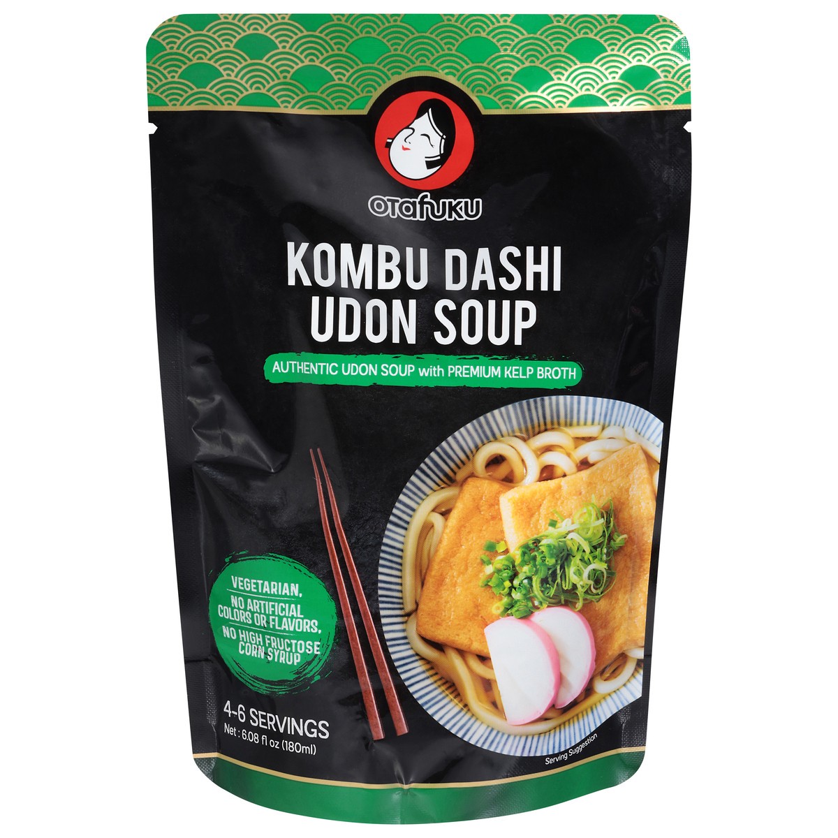 slide 2 of 4, Otafuku Kombu Dachi Udon Soup - 6.08 FZ, 6.08 fl oz