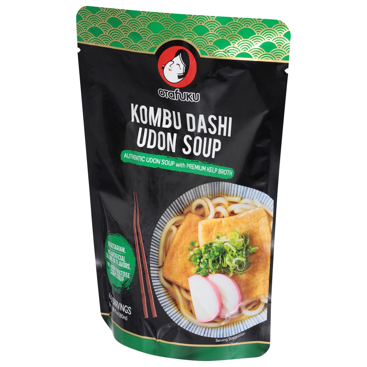 slide 4 of 4, Otafuku Kombu Dachi Udon Soup - 6.08 FZ, 6.08 fl oz