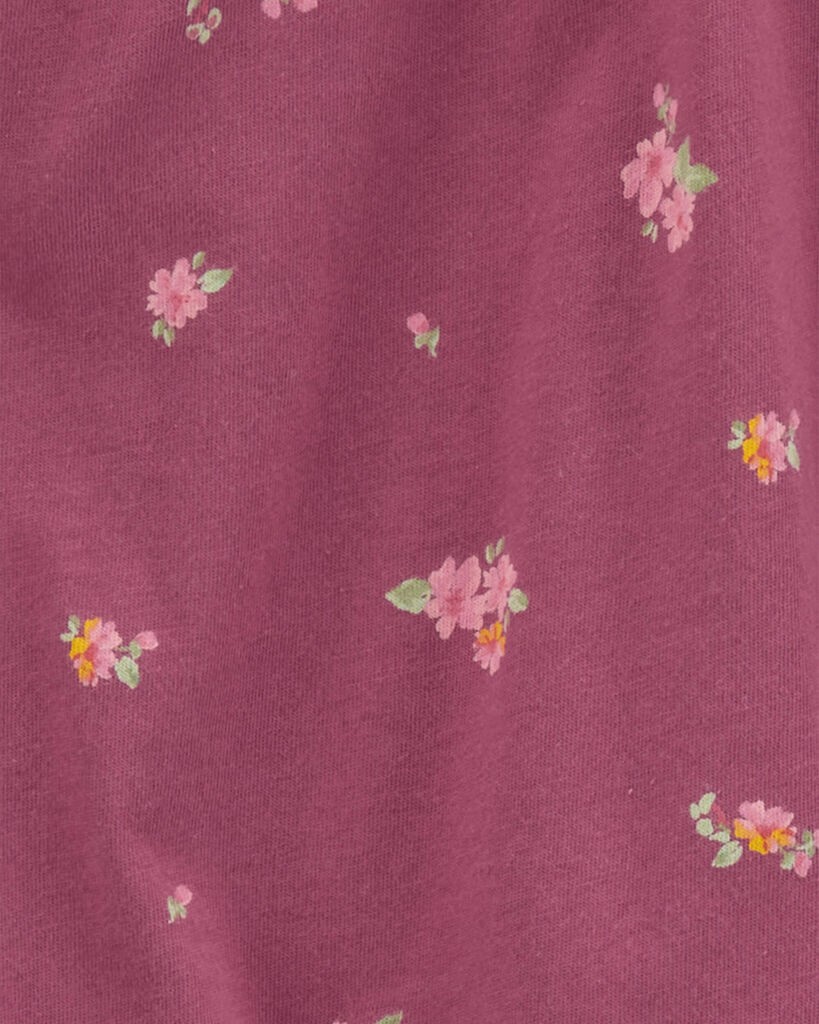 slide 2 of 2, Oshkosh Kid Fall Floral Cinched Top Maroon 5, 1 ct