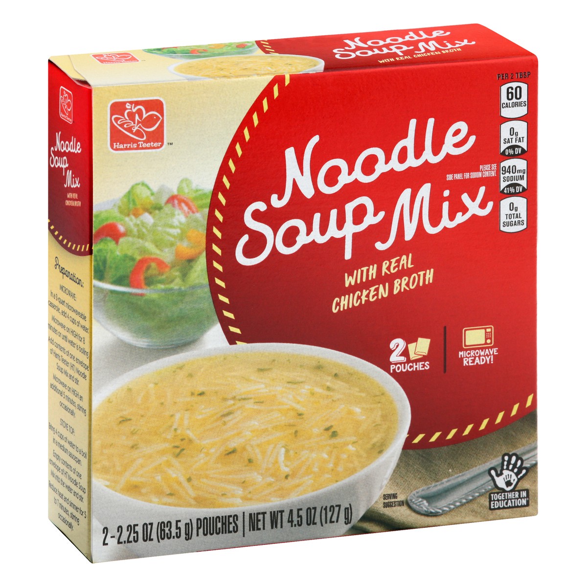 slide 10 of 10, Harris Teeter Chicken Noodle Dry Soup Mix, 4.5 oz