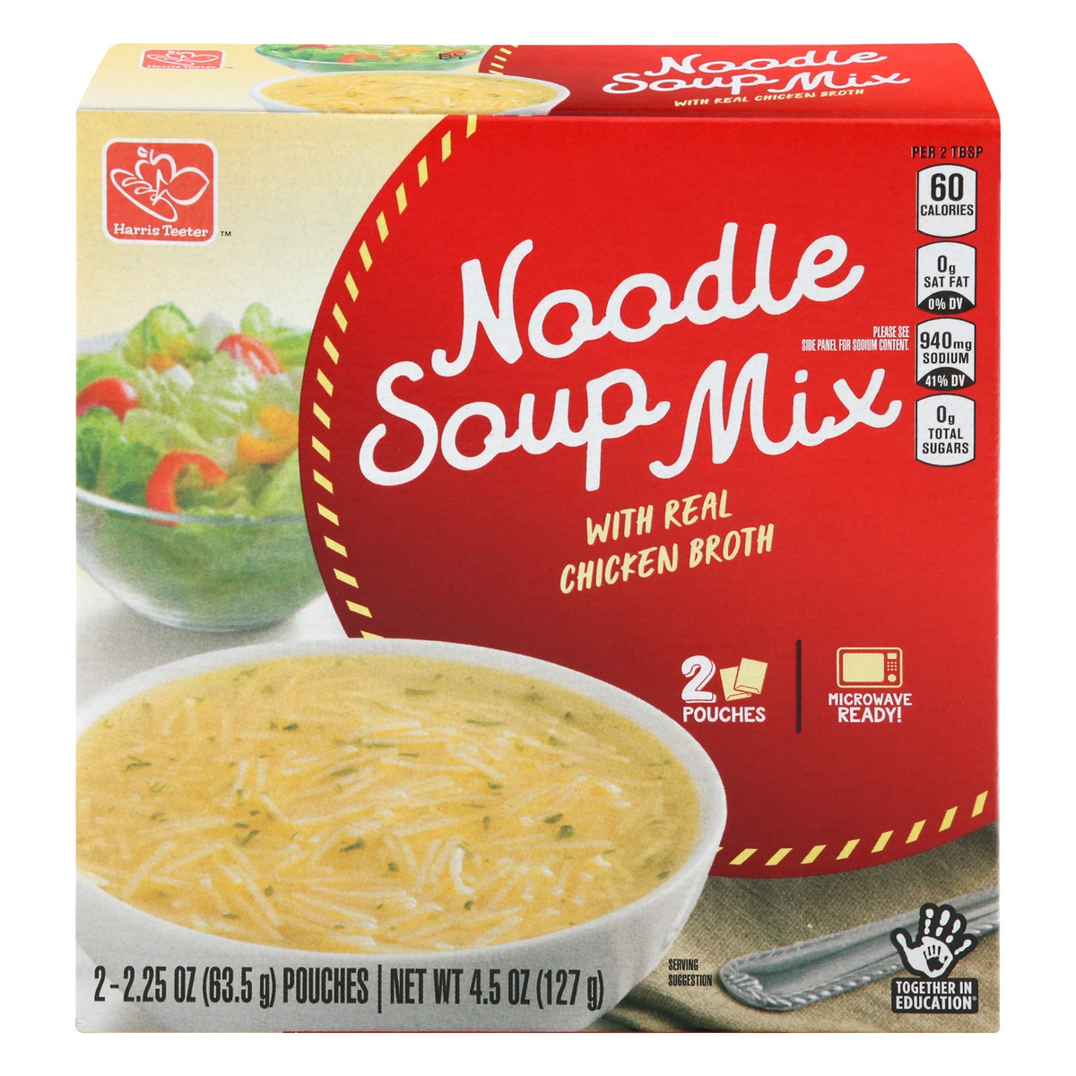 slide 1 of 10, Harris Teeter Chicken Noodle Dry Soup Mix, 4.5 oz