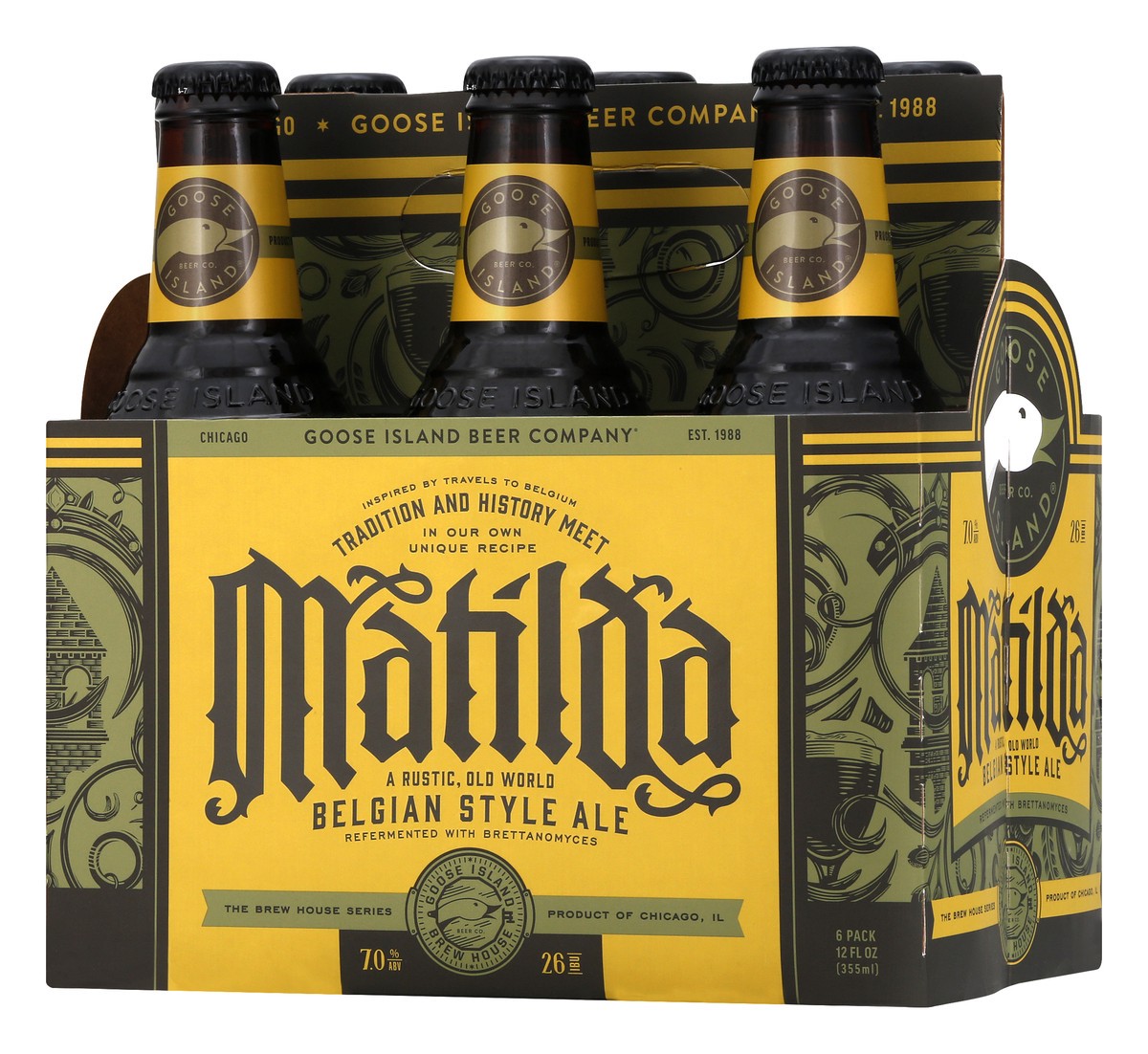 slide 3 of 8, Goose Island Beer Co. Goose Island Matilda Belgian Style Ale, 6 ct; 12 fl oz