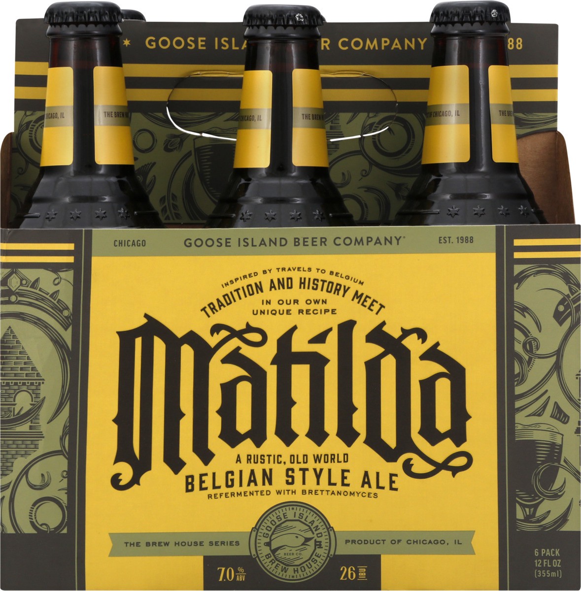 slide 8 of 8, Goose Island Beer Co. Goose Island Matilda Belgian Style Ale, 6 ct; 12 fl oz