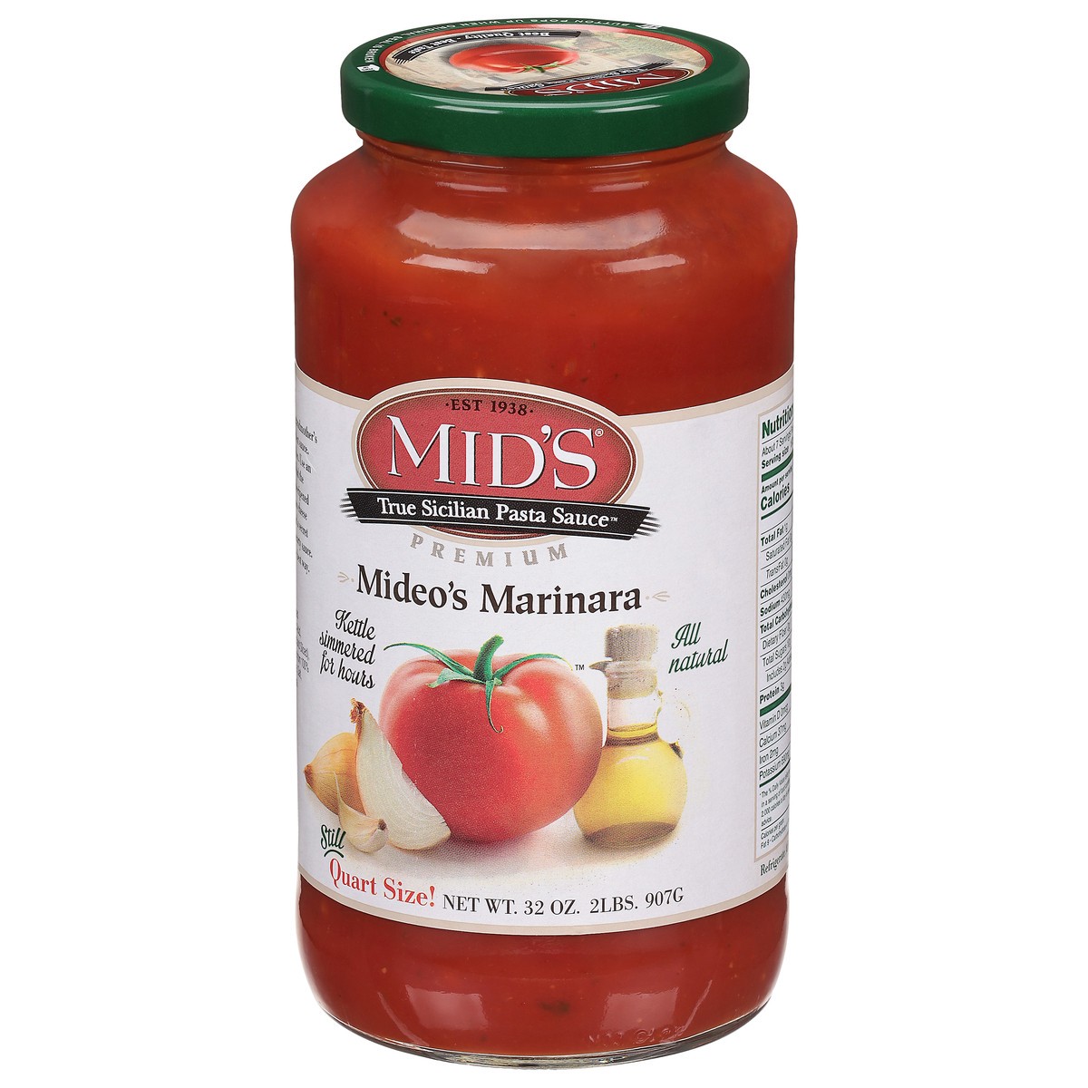 slide 3 of 9, Mid's Premium Mideo's Marinara Pasta Sauce 1 32 oz, 32 oz