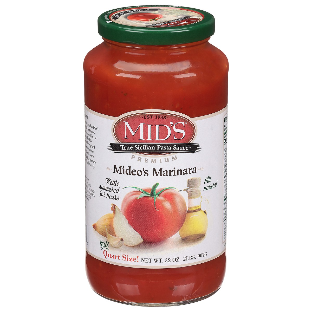 slide 1 of 9, Mid's Premium Mideo's Marinara Pasta Sauce 1 32 oz, 32 oz