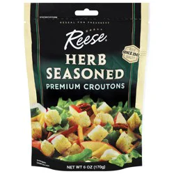 Reese Premium Herb Seasoned Croutons - 6 oz