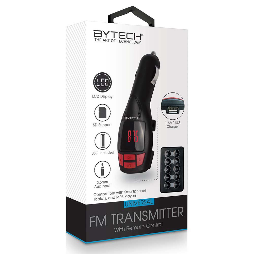 slide 1 of 1, Bytech Digital FM Transmitter, 1 ct