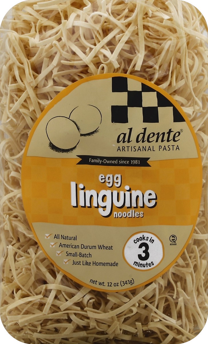 slide 5 of 5, Al Dente Linguine Noodles 12 oz, 12 oz