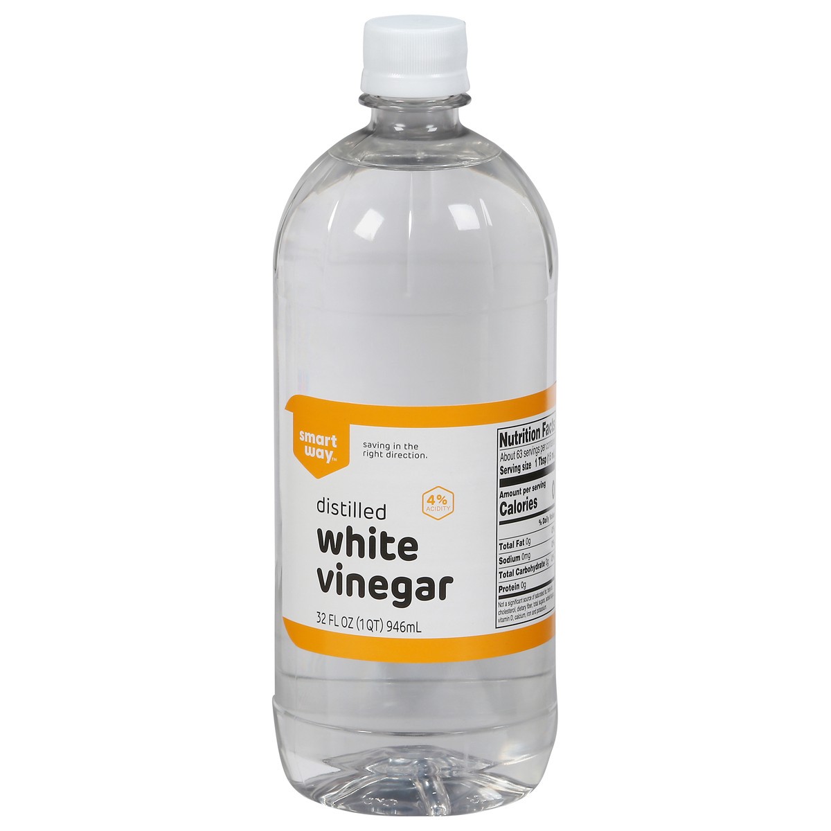 slide 7 of 9, Smart Way Distilled White Vinegar, 32 fl oz