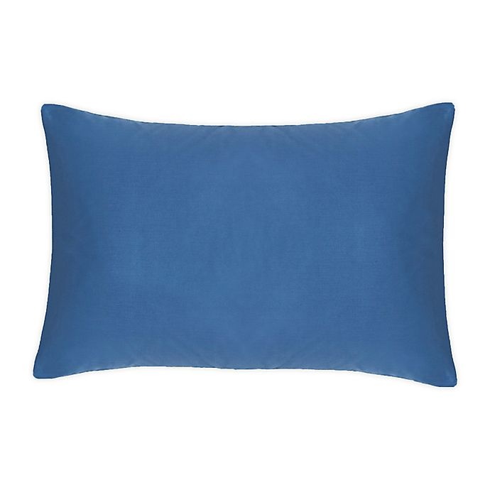 slide 1 of 3, Frette At Home Post Modern King Pillow Sham - Blue/White, 1 ct