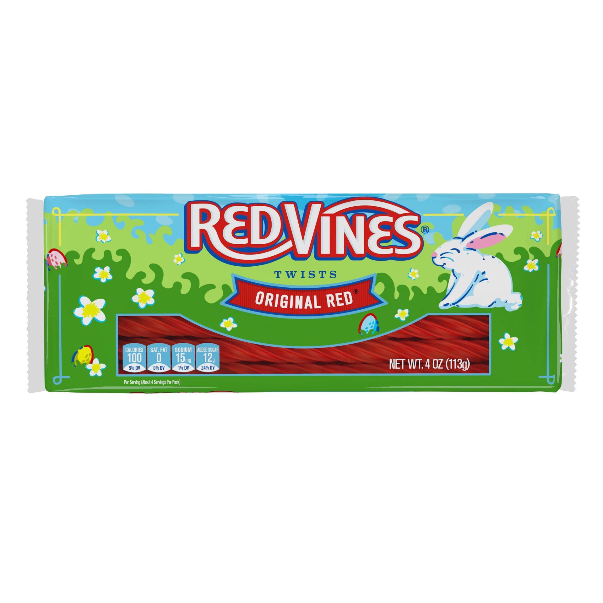 slide 1 of 4, Red Vines Easter Raspberry Tray Chewy Candy, 4 oz