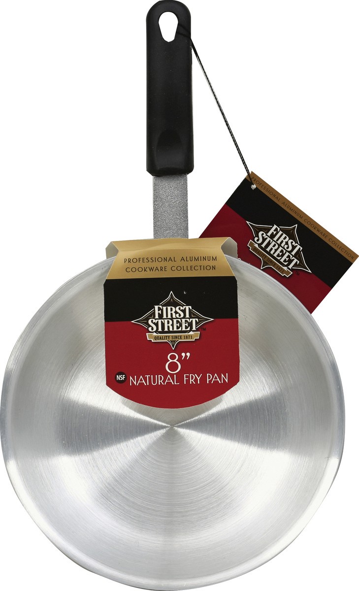 slide 5 of 6, First Street Aluminum Fry Pan 8, 1 ct