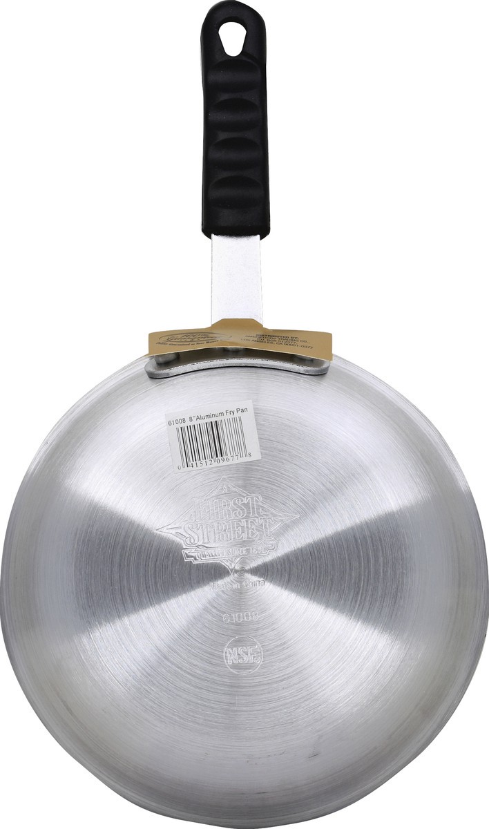 slide 2 of 6, First Street Aluminum Fry Pan 8, 1 ct