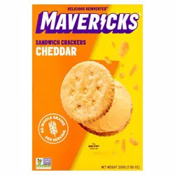 Mavericks Cheddar Sandwich Crackers 7.05 oz