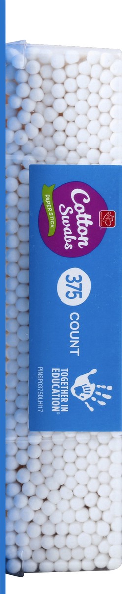 slide 5 of 5, Harris Teeter Paper Stick Swabs, 375 ct
