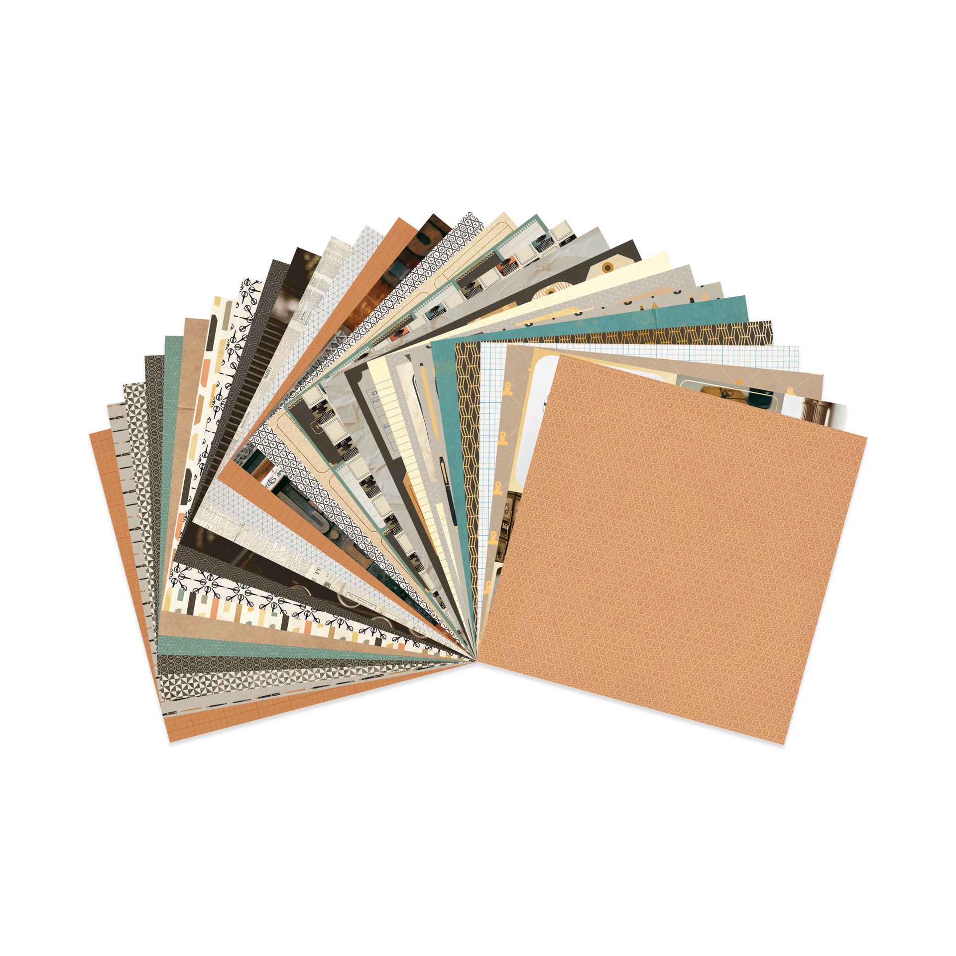 slide 2 of 3, 12" X 12" Autobiography Paper Pad By Recollections, 58 Sheets, 12 in x 12 in