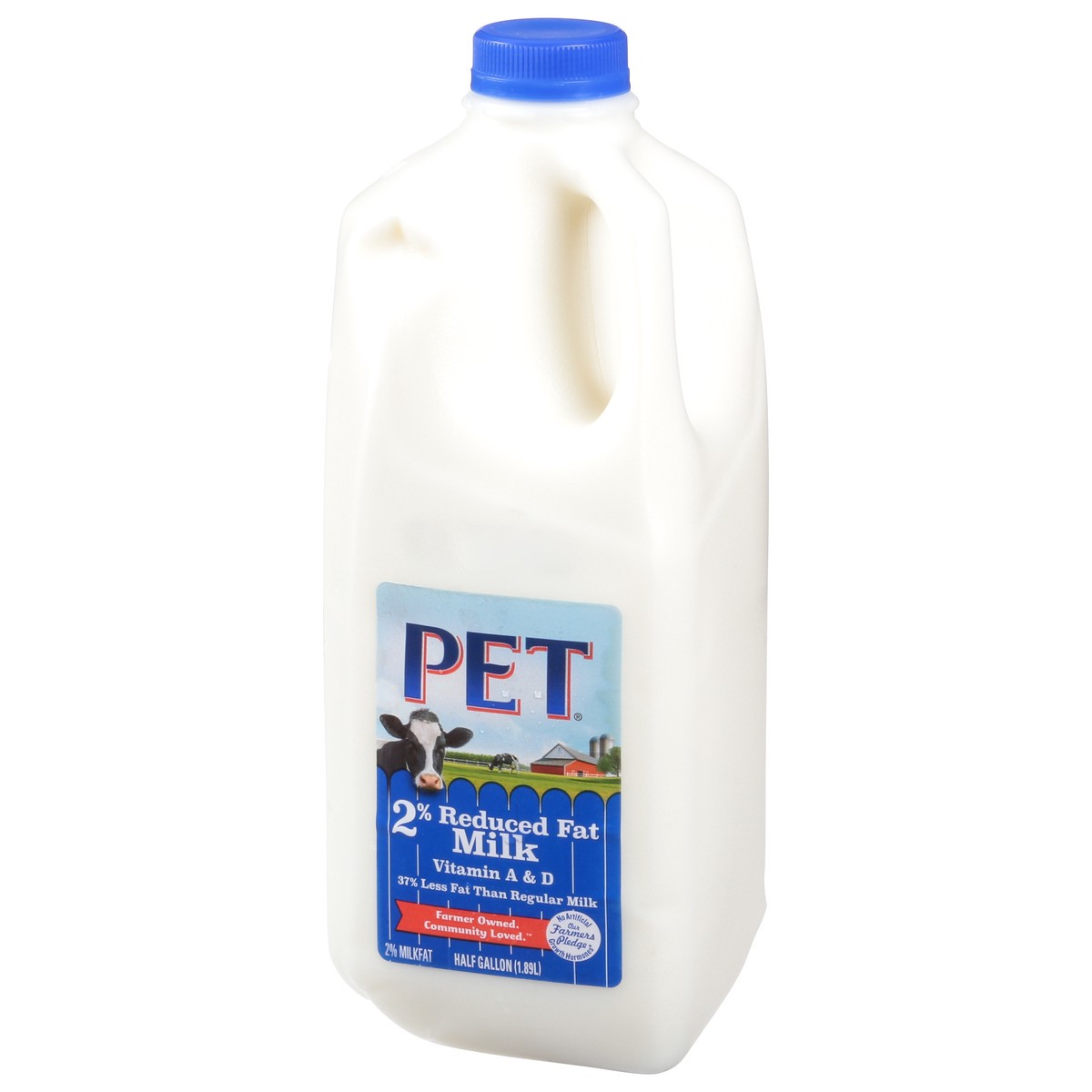 slide 8 of 14, Pet 2% Reduced Fat Milk 0.5 gl, 1/2 gal