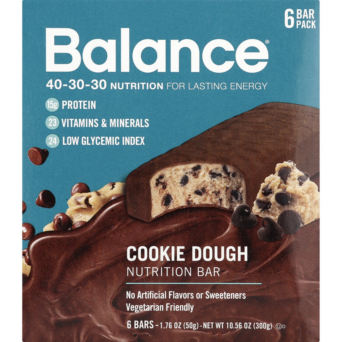 slide 3 of 13, Balance Nutrition Bar 6 ea, 6 ct