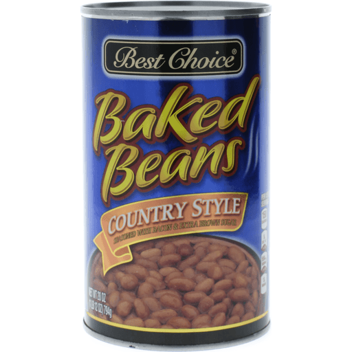 slide 1 of 1, Best Choice Country Style Baked Beans, 28 oz