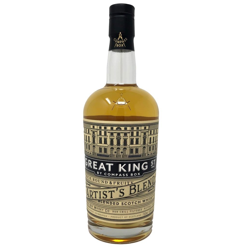 slide 1 of 1, Compass Box Great King Street Blended Scotch Whisky, 750 ml