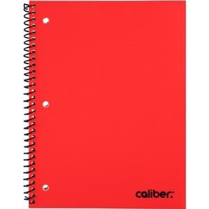 slide 1 of 1, Caliber College Ruled Poly Notebook, Assorted Colors, 1 ct