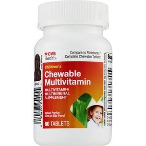 slide 1 of 1, CVS Health Children's Multivitamin Tablets, 60 Ct, 60 ct
