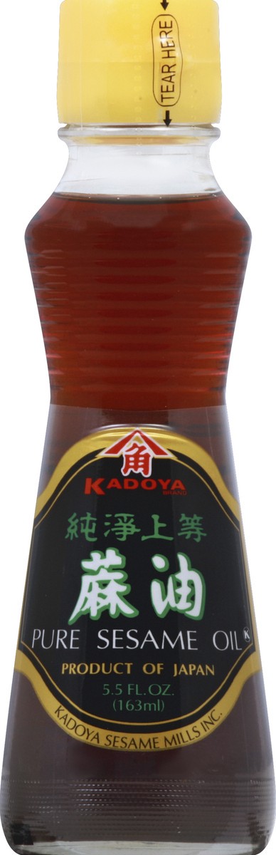 slide 1 of 8, Kadoya Pure Sesame Oil 5.5 oz, 5.5 oz