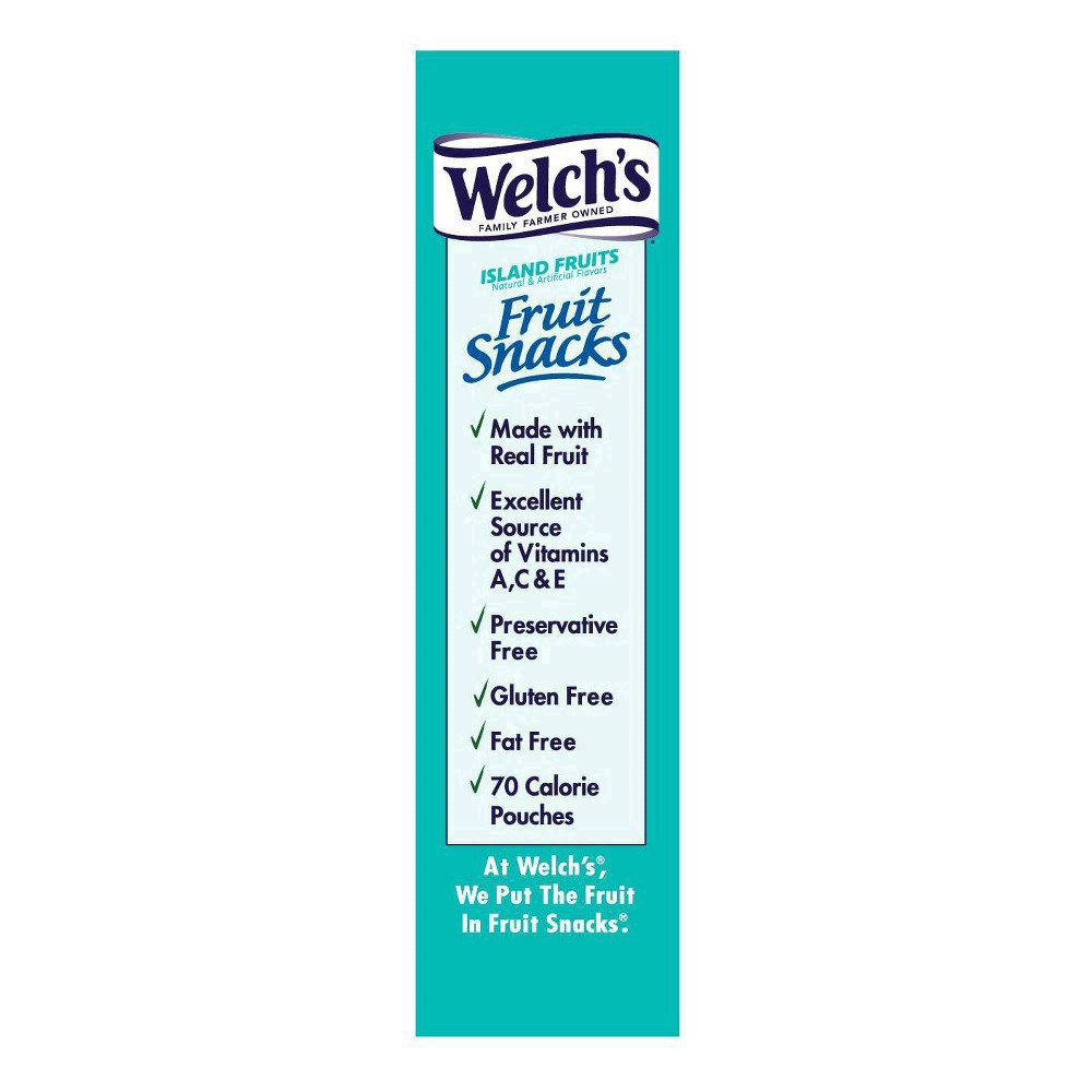 slide 8 of 19, Welch's Island Fruit Fruit Snacks 0.8oz Pouches - 22ct Box, 22 ct