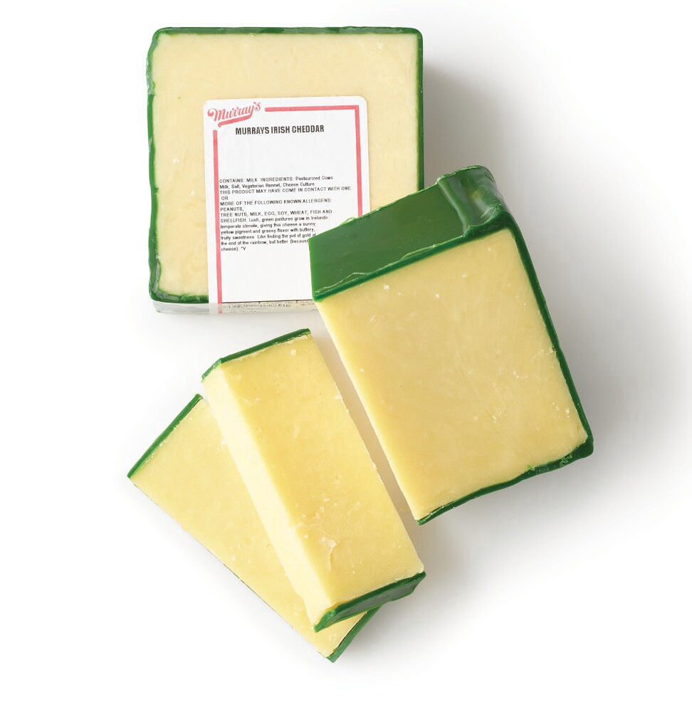 slide 2 of 3, Murray's Irish Cheddar Cheese (Sold In  Pound Units), per lb