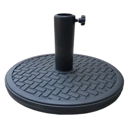 Room & Retreat Basket Patio Umbrella Base, 27.5lb