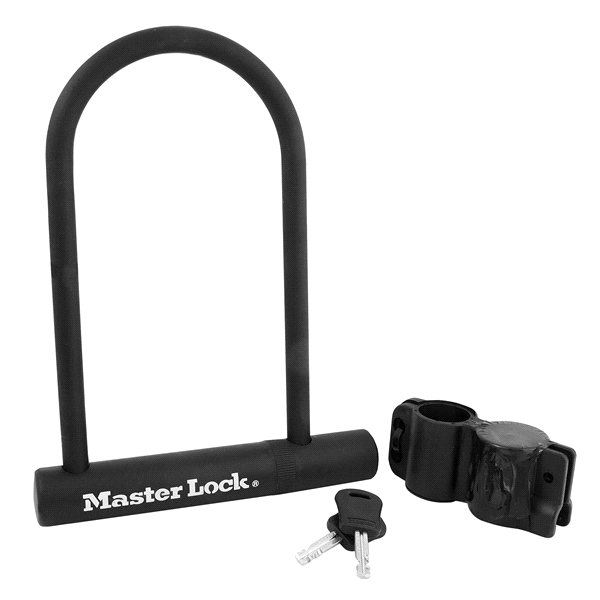 slide 1 of 1, Master Lock Hardened Steel U-Lock Bike Lock 8170D Wide, 1 ct