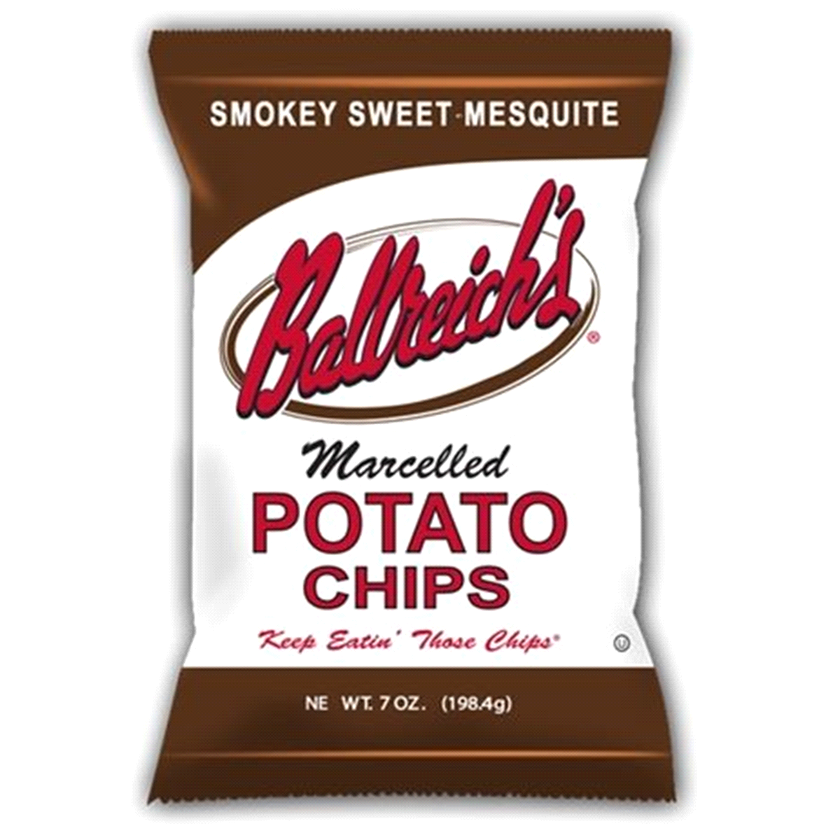 slide 1 of 1, Ballreichs Potato Chips Smoky Mesquite, 7 oz