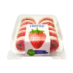 Granny B's Strawberry Frosted Cookie