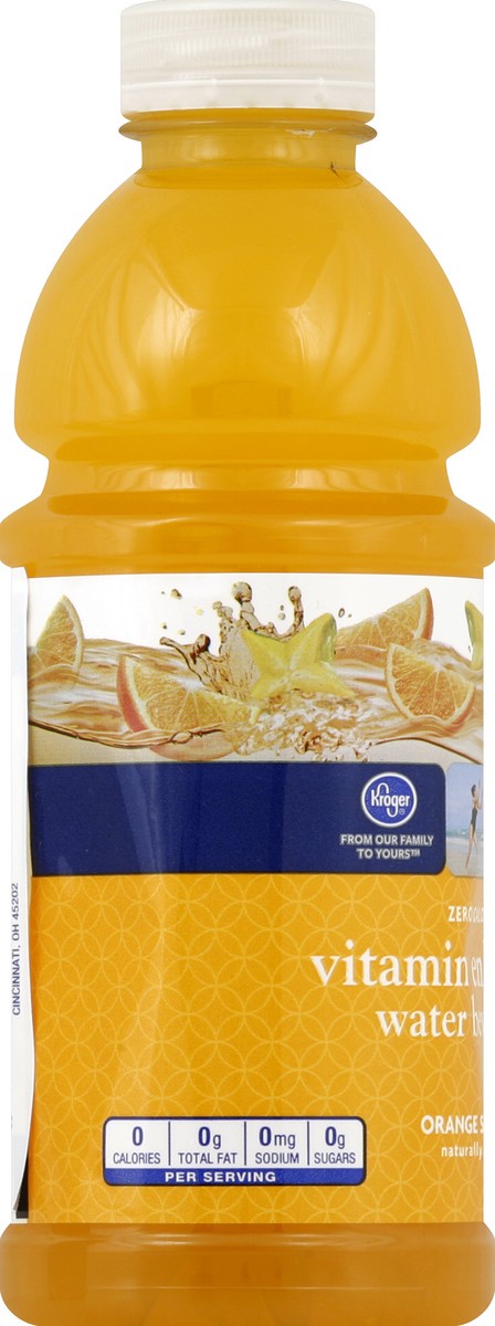 slide 2 of 4, Kroger Vitamin Enhanced Water - Orange Starfruit, 20 fl oz