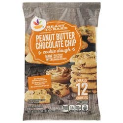 Giant Ready to Bake Peanut Butter Chocolate Chip Cookie Dough