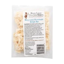 Bizzy Lizzy Flourless Bakery Homemade Krispie Bar