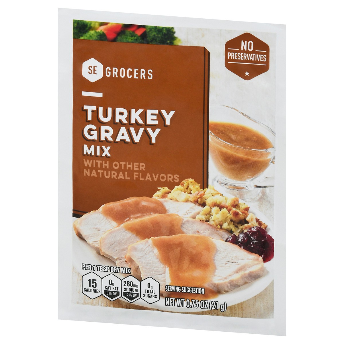 slide 3 of 9, SE Grocers Turkey Gravy Mix, 0.7 oz