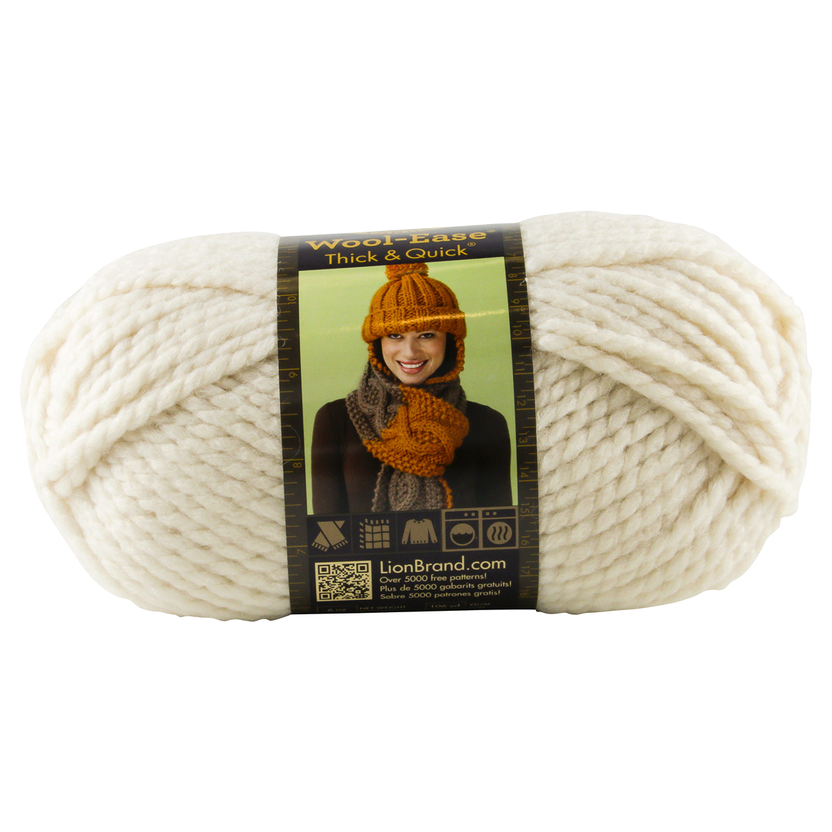 slide 1 of 4, Lion Brand Yarn Wool Ease T&Q Fishermen, 6 oz