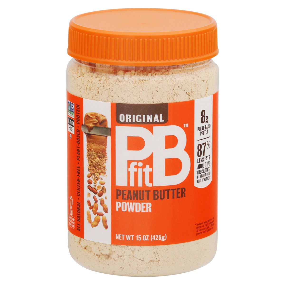 slide 11 of 14, PBfit Original Peanut Butter Powder 15 oz, 15 oz