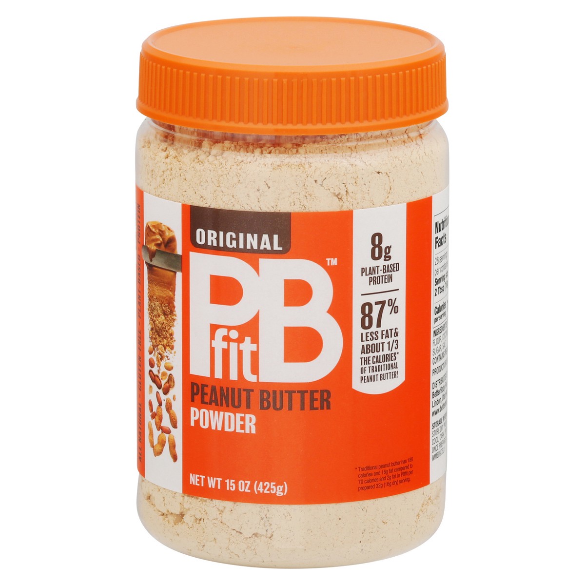 slide 2 of 14, PBfit Original Peanut Butter Powder 15 oz, 15 oz