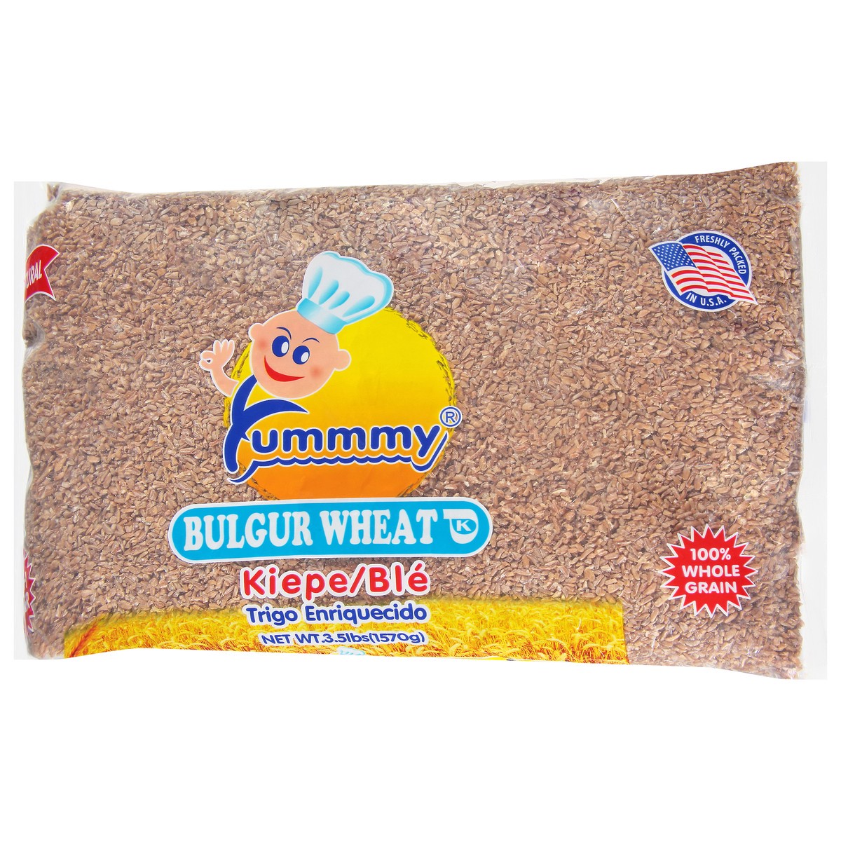 slide 10 of 11, Yummmy Kiepe Bulgur Wheat 3.5 lb, 3.5 lb