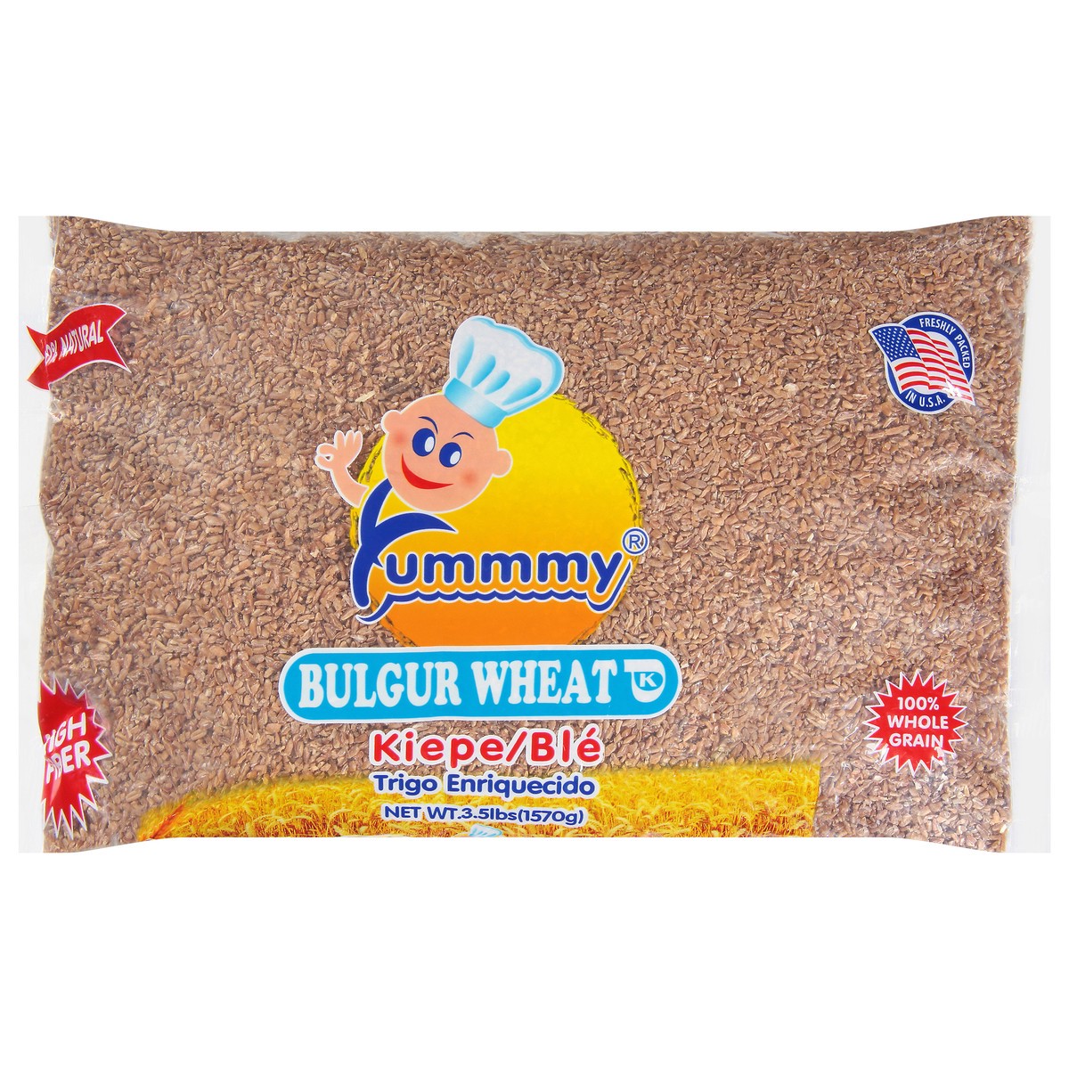 slide 2 of 11, Yummmy Kiepe Bulgur Wheat 3.5 lb, 3.5 lb