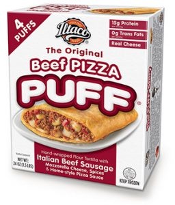 slide 1 of 1, Iltaco Beef Pizza Puff, 24 oz