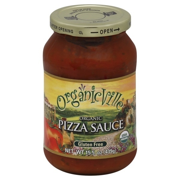 slide 1 of 1, Organicville Organic Tomato Basil Pasta Sauce, 15.5 oz