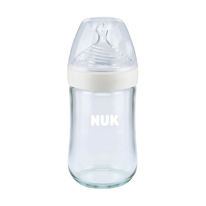 slide 12 of 12, NUK Simply Natural Glass Bottle Gift Set, 11 ct