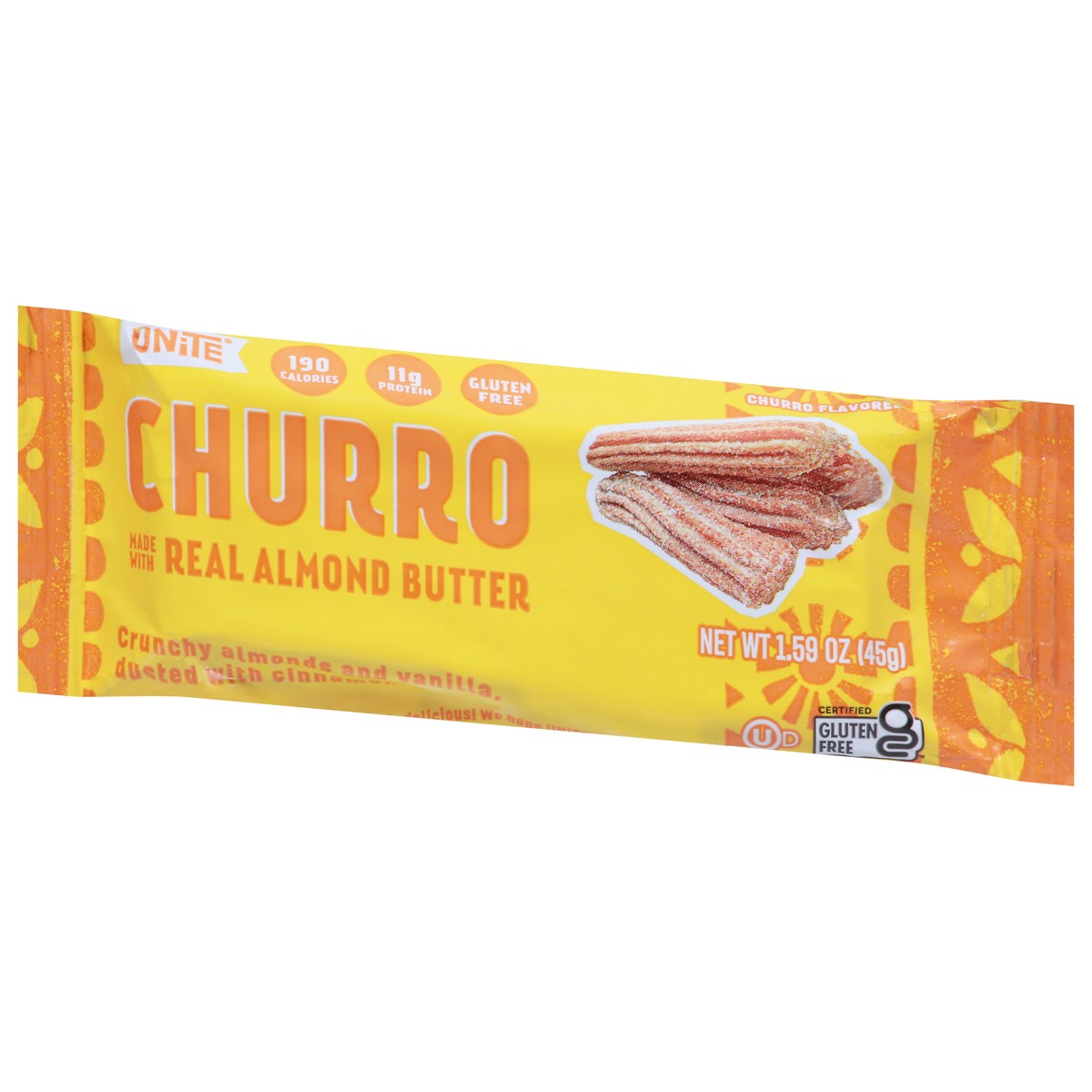 slide 10 of 13, Unite Churro Flavored Protein Bars 1.59 oz, 1.59 oz