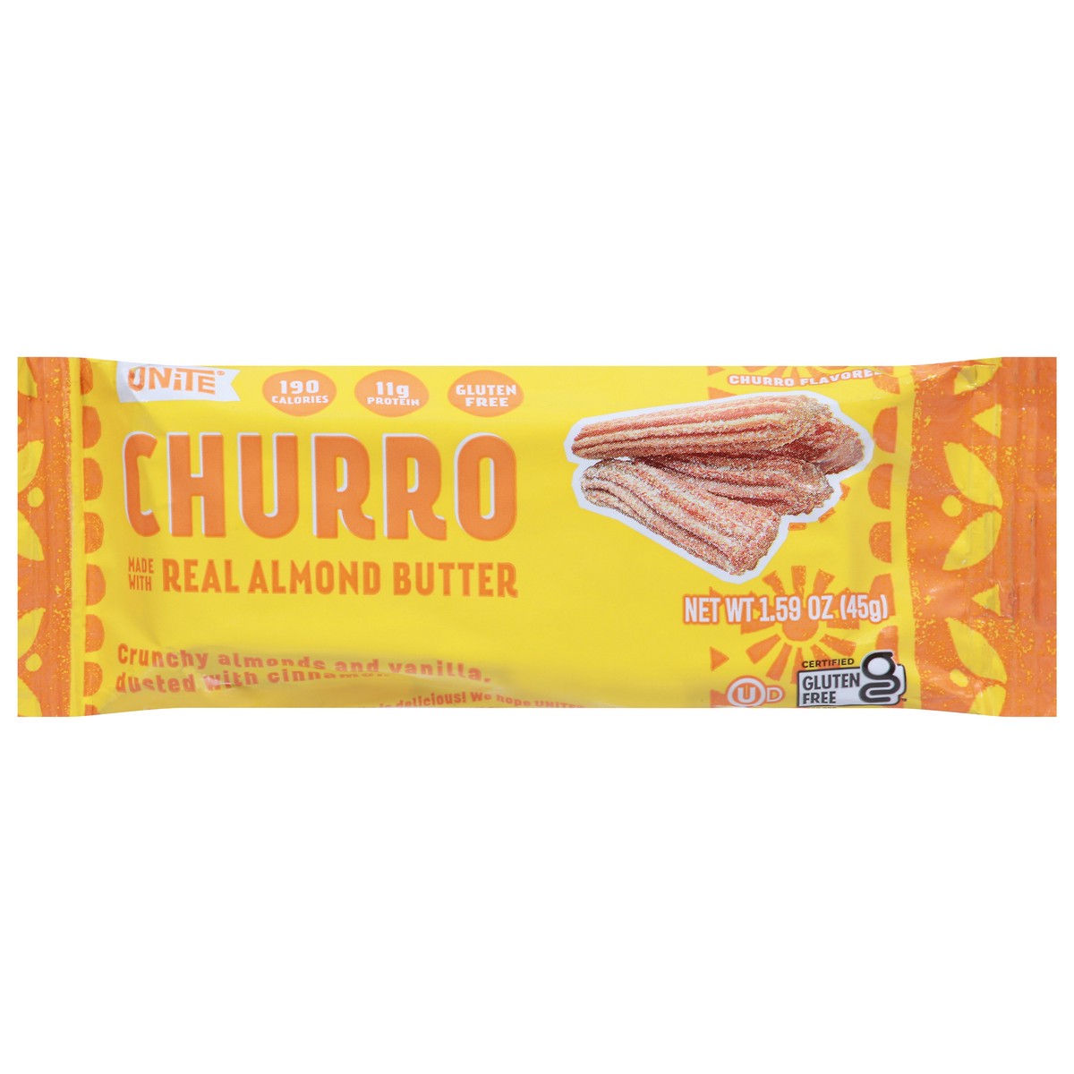 slide 7 of 13, Unite Churro Flavored Protein Bars 1.59 oz, 1.59 oz